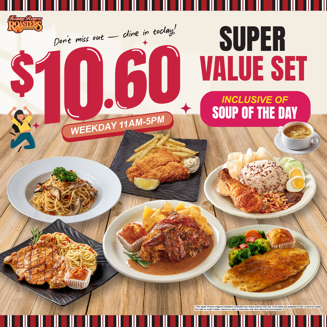 Kenny Rogers Roasters $10.60 Value Set